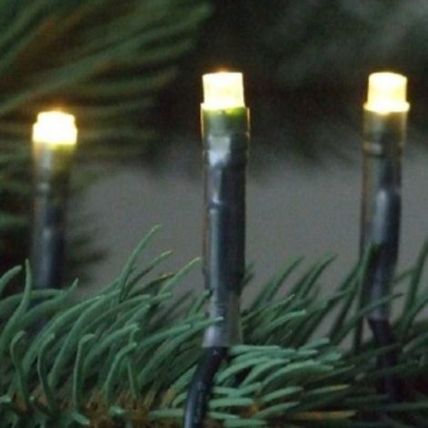 Star-Max Lichterkette mit 400 warmweißen LEDs, IP44, 40m