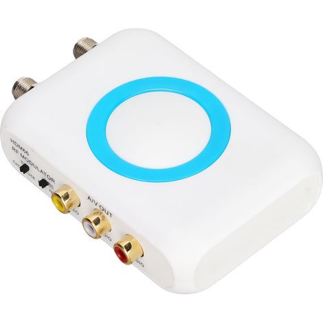 Modulateur RF Plug and Play HDMI Entrée NTSC PAL Sortie VHF AV pour Système CATV