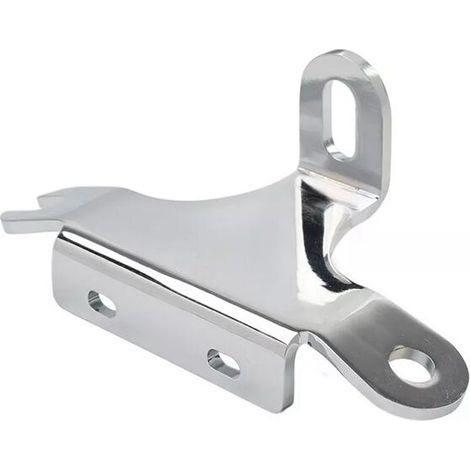 Support supérieur de bobine d'allumage pour motos Panhead, Shovelhead, FX (modèles 1971-1984) et FL (modèles 1948-1984), avec accessoires en aluminium chromé. (1/5)