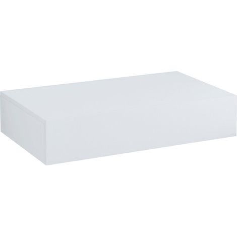 Mensola da parete con cassetto integrato kärsämäki 60 x 35 x 12 cm bianco 030007014