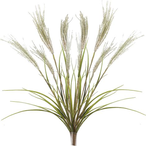 Cañas artificiales, naturales y ecológicas [Juego de 2] – Decoración de interiores natural, plantas artificiales verdes e inmortales para tu hogar. (1/5)