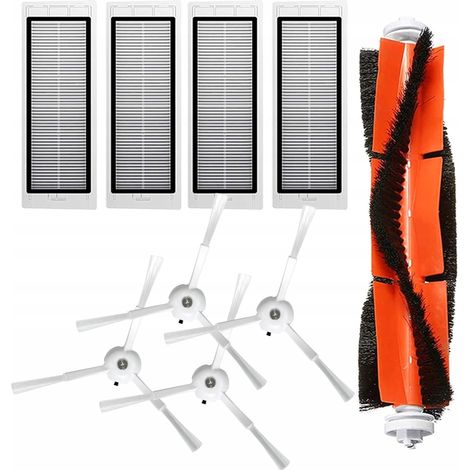 Spazzole filtranti per RoboRock E25/S6/S50/S5MAX SDJQR01RR, SDJQR02RR - 9 pezzi. (1/5)