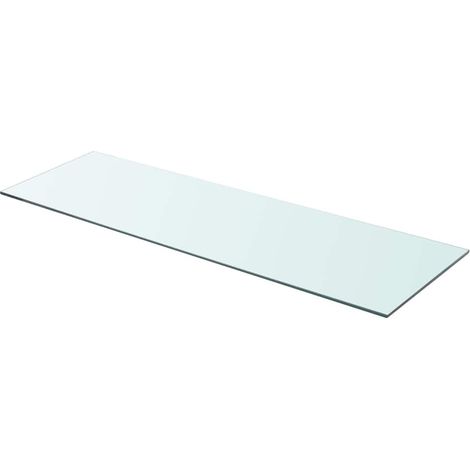 Panel de estante vidrio claro 90x30 cm vidaXL (1/4)