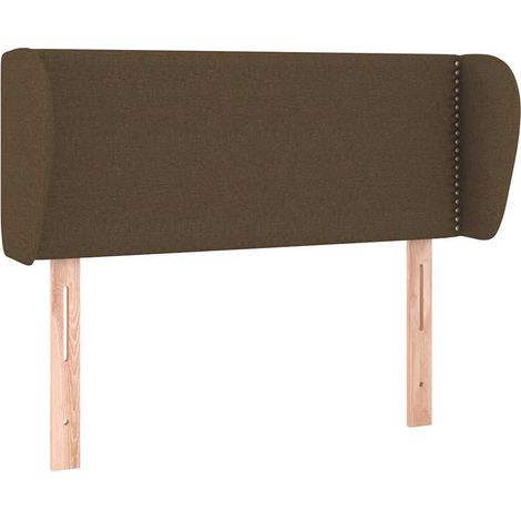 Maison Exclusive - Cabecero de tela gris oscuro 103x23x78/88 cm (1/5)