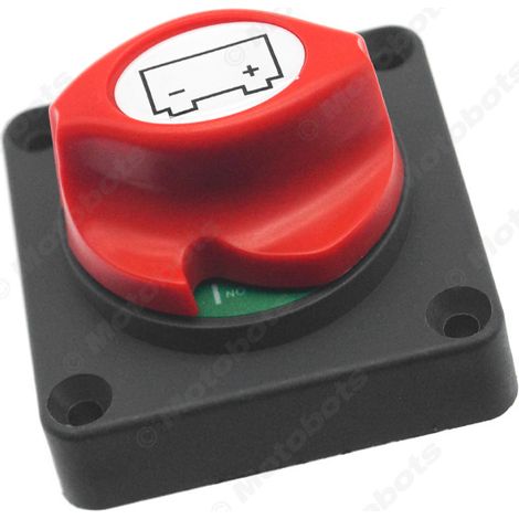 Car/Yacht Embedded Power Main Switch, Battery Protection Switch, High Current Battery Disconnect Switch (1/4)