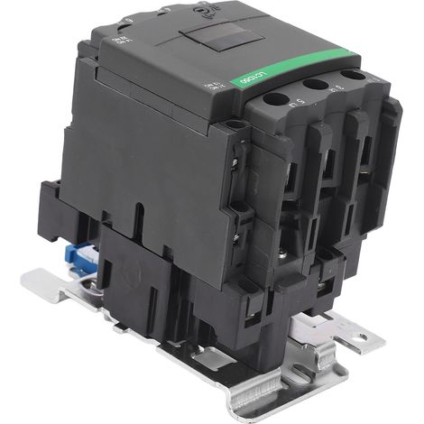 Contacteur CA 50 A haute tension 1NO 1NC à contacts en alliage d'argent, contacteur de commande industriel 380 V, bobine AC 110 V (1/5)