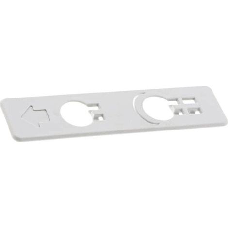 Bouchon securite porte pour lave-vaisselle Electrolux 14018507801 (1/2)