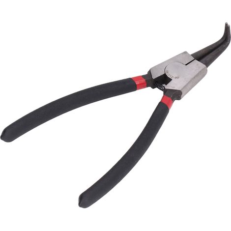 Pince à circlips de 23 cm (9 po) à mâchoires coudées externes pour la pose et le retrait (1/5)