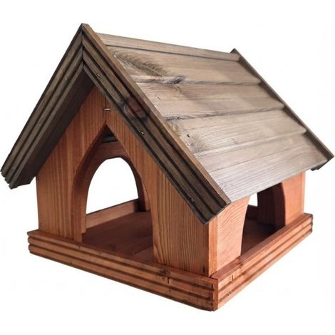 enteger Vogelhaus Sienna 34 x 34 cm Futter- & Vogelhäuschen (1/3)