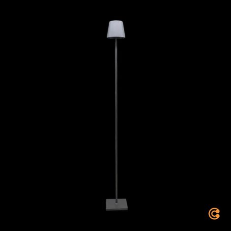 [GEBRAUCHT] B-Ware Lindby Janea Led Akku Stehleuchte Lampe Akkuleuchte Silber Mobil Wohnzimmer
