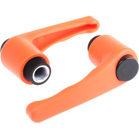 Levier de serrage RS PRO, , filetage M12, Femelle L. 18mm ( Prix pour Paquet de 2 )