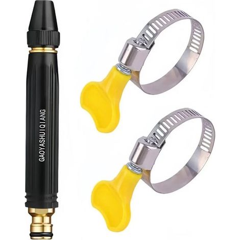 Nettoyeur Haute Pression Portable Pistolet à Eau Réglable Multifonction Voiture Jardin Terrasse Buse Universelle (1/5)