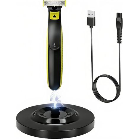 Station de Charge avec Câble de Charge USB Chargeur 5V Compatible avec QP2724, QP2720, QP2734, QP2824, QP4530, QP4631, MG7910, MG5910, MG9510, MG9520, OneBlade Pro 360 (1/5)