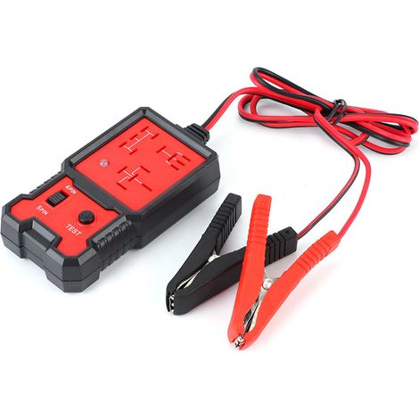 Testeur de relais automobile portable 12 V, 4 broches, 5 broches, avec affichage LED : outil de diagnostic pour la réparation automobile (1/5)