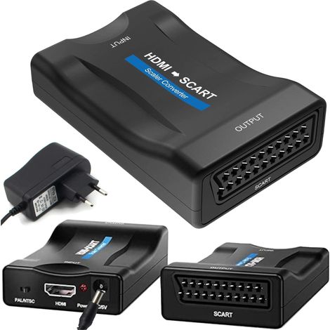 Convertidor de vídeo y audio HDMI a SCART/Euro (1/5)