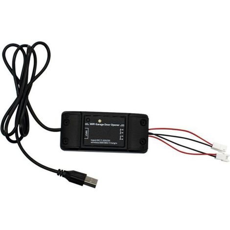 Contrôleur Porte Garage - Récepteur 433,92 MHz - Compatible Systèmes Existant - Wi-Fi Tuya - Contrôle À Distance - 1 Pièce (1/5)