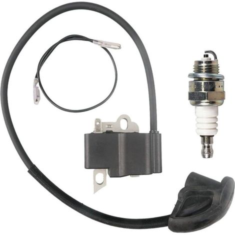 Bobina de encendido de alta tensión compatible con FS120 FS120R FS200 FS200R FS250 con bujía (1/4)