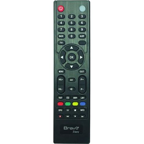 TELECOMANDO PER TELEVISORI BRAVO  ZIPPY UNIVERSALE (1/2)