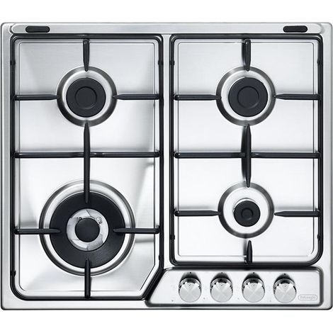De’Longhi IF 46 ASDV SP N piano cottura Acciaio inossidabile Da incasso 58 cm Gas 4 Fornello(i) (1/3)