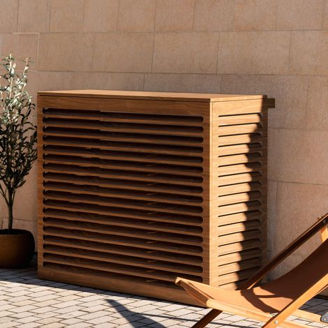 Cache Clim & Pompe à chaleur, XL - 123 x 58 x 110 cm