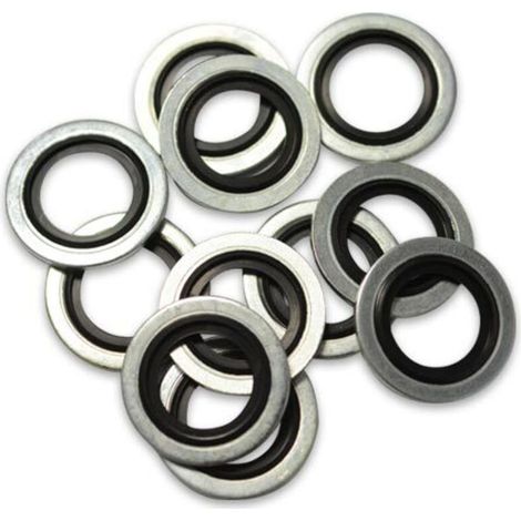 – Bagues B.S. Bonded Seal – Joint de bouchon de vidange 14mm – Lot de 60 joints – Pour installations sanitaires (1/2)