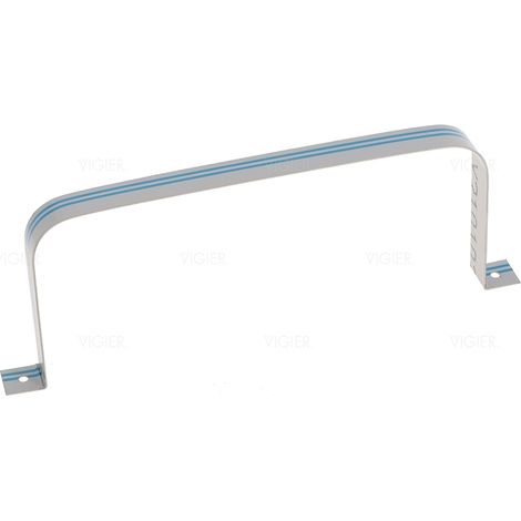 Fixation en inox pour tube plat 89x222mm FIX150 Novy (1/4)