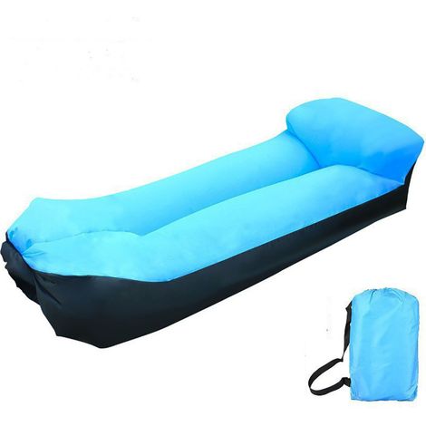 Fauteuil gonflable lot de 1 pour camping plage et festivals en extérieur canapé pneumatique étanche et résistant à l eau (1/5)