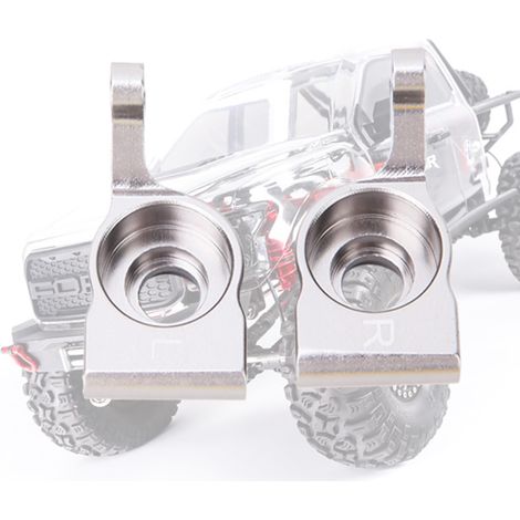Porte-moyeu arrière 14mm titane pour voiture RC, pièce de rechange et upgrade véhicule radiocommandé (1/4)