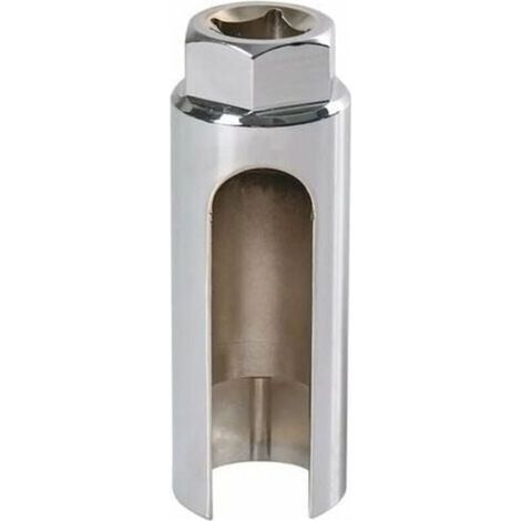 22mm Douille pour Sonde Lambda, Universel Douilles Sondes Lambda Clé à Douille de Retrait de Capteur de Voiture Outil de Douilles Sondes Lambda Outil d'Installation Spécial pour la Réparation (1/4)
