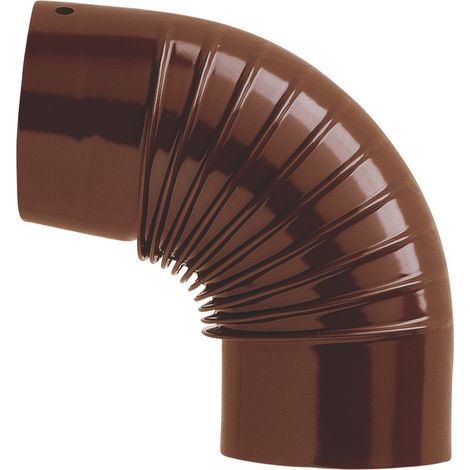 Save GOMITO 90  ° PER STUFA A LEGNA PORCELLANATO CLASSIC Col. Marrone  EE  cm. 10 12.00 pz