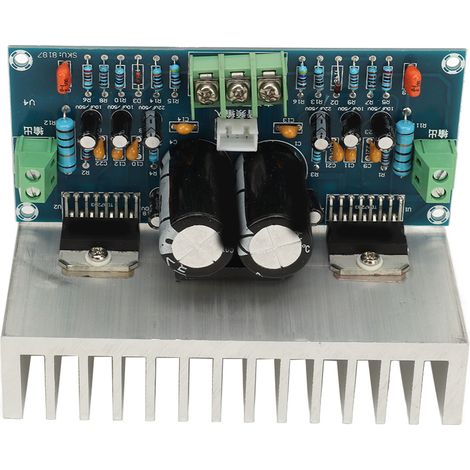 Carte d'amplificateur de puissance XH M210 TDA7293 100 W et 2 canaux, module d'amplificateur de puissance haute puissance pour Hi-Fi et audio-vidéo, 12 à 32 V (1/5)