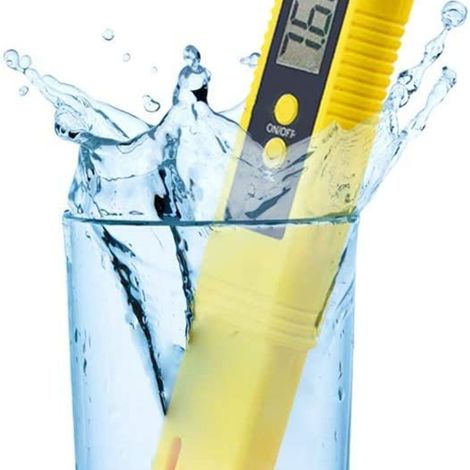 pH-mètre numérique, plage 0–14, fonction ATC, destiné à la vérification régulière de l'acidité des échantillons liquides à usage domestique.-AquaForge (1/5)