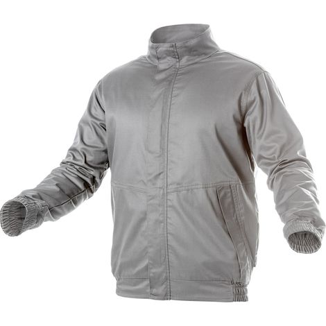 Högert Arbeitsjacke "Fabian" mit Reflektoren in Hellgrau S (1/3)