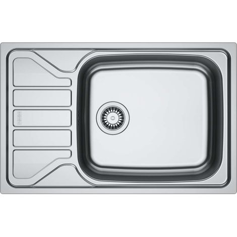 Franke Flash - Fregadero FLN 611-78 LB, 78x50 cm, acero inoxidable 101.0712.174