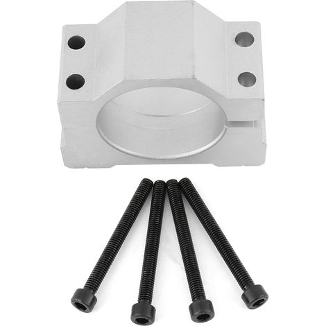 Support de fixation de moteur de broche en aluminium moulé pour machine de gravure CNC (52 mm) (1/5)
