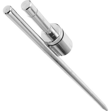 Robuster Strand Fahnenmasthalter aus Metall mit Bodenhülse (1/5)