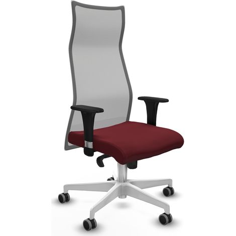 Silla de Oficina Albacete Piqueras y Crespo B1C026G Granate
