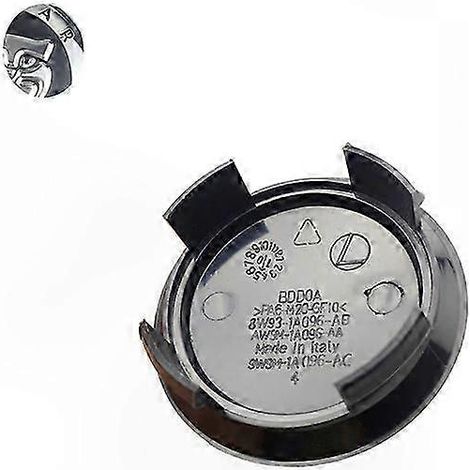 4er-Pack Premium-Radnabenkappen (58 mm) für Autofelgen, universelles Emblem, kompatibel mit verschiedenen Marken (1/5)
