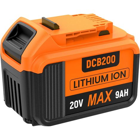 Akku für Elektrowerkzeuge, hohe Kapazität 9000mAh, Dual-Voltage-Kompatibilität, 1BAT (1/2)