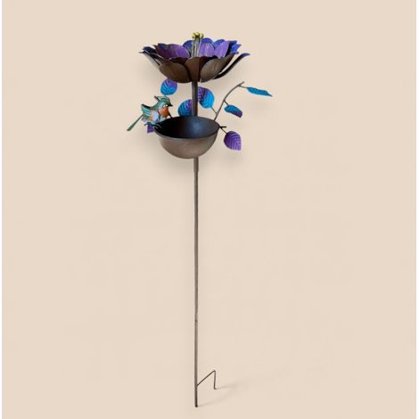 Mangeoire oiseaux planter 28x25x126cm (1/5)