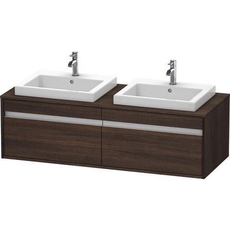 Meuble sous-vasque KETHO 550x1400x426mm châtaignier