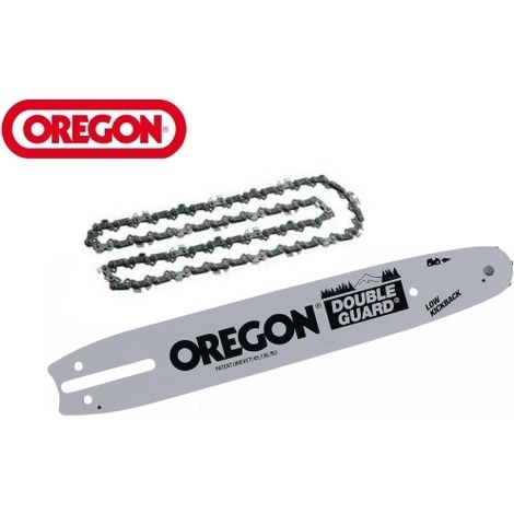 Lama/Barra con catena per motosega/elettrosega 35cm OREGON DOUBLE GUARD