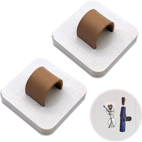 Monture de lunettes monobloc - Monture de lunettes courte, murale, support de rangement pour lunettes de soleil/porte-lunettes, peut suspendre les lunettes, présentoir à lunettes, blanc. (1/5)