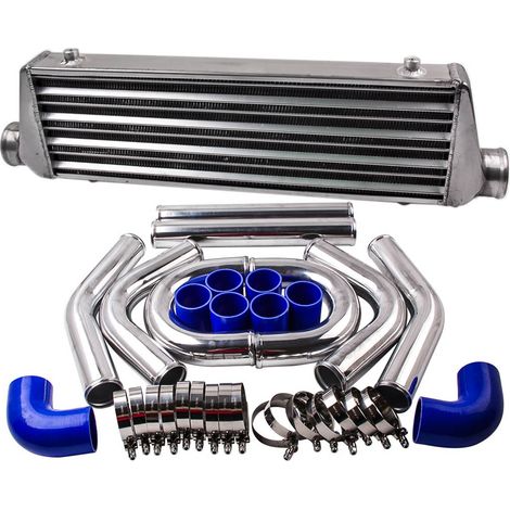 2.5 " ALUMINIUM INTERCOOLER PIPING KIT UNIVERSAL LADELUFTKHLER SCHLAUCH KIT (1/5)