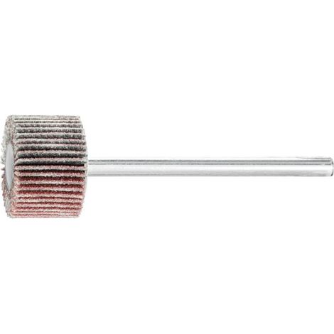 Fächerschleifer Ø15xH10mm Körnung 180 Korund Schaft-Ø 3 mm