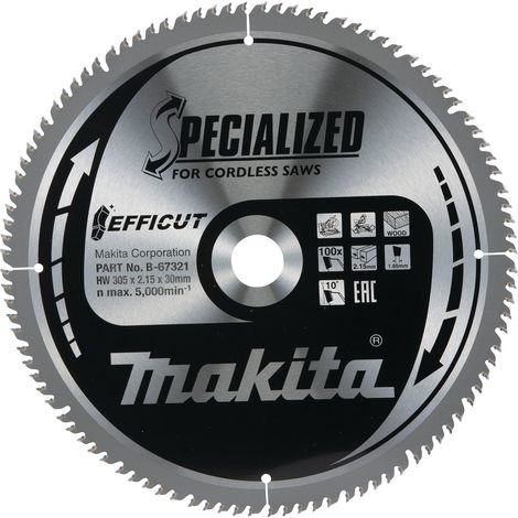 Makita EFFICUT Hoja de sierra 305x30x100Z - B-67321