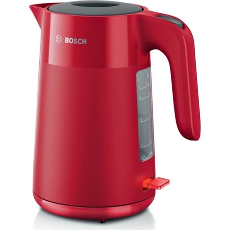 Hervidor eléctrico 1,7l 2400w rojo. - TWK2M164 - Bosch -