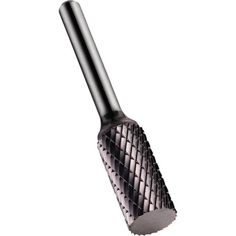Fresa in HM TiAlN ZYA Ø 8 mm lunghezza testa 19 mm