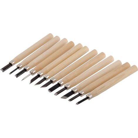 SUKY - SET UTENSILI DA INTAGLIO 12 PEZZIASSORTITI IN CARBON STEEL