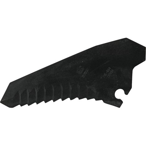Couteau de wagon autochargeur KRONE 400 x 186 mm, épaisseur 5 mm, 347216.7HS (1/2)